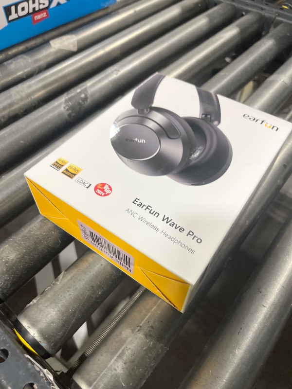 Photo 1 of EarFun Wave Pro Active Noise Canceling Headphones, Wireless Over Ear Bluetooth Headphones, LDAC Hi-Res Sound, 5 Mics AI Clear Call, 80H Playtime, Multipoint Connection, Comfort Fit, Custom EQ via App