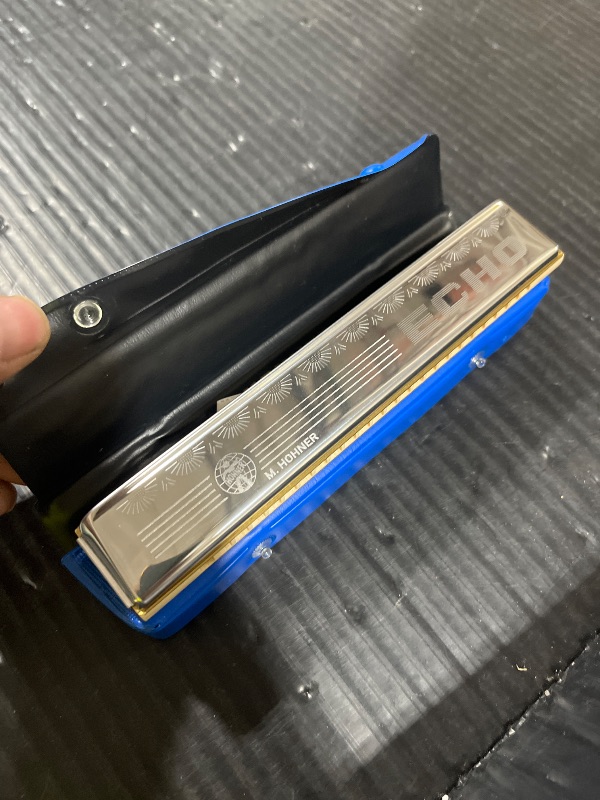 Photo 1 of HOHNER 2509-C Echo 48 Tremolo Harmonica, Key of C, Stainless steel
