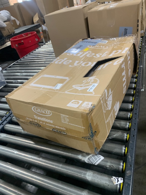 Photo 1 of Graco Tranzitions 3-in-1 Harness Booster Car Seat, Forward Facing Car Seat, Highback, to Backless Booster, Cinder