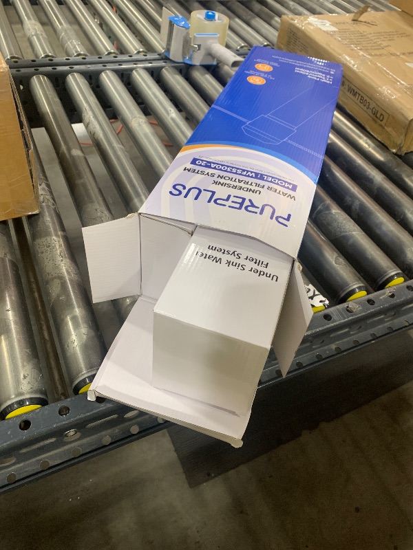 Photo 1 of PUREPLUS Under Sink Water Filter, 40,000 Gallons Capacity, 99.99% Chlorine Reduction, NSF/ANSI 42 Certified, Removes Heavy Metals and Chlorine, Direct Connect Under Counter Water Filtration System