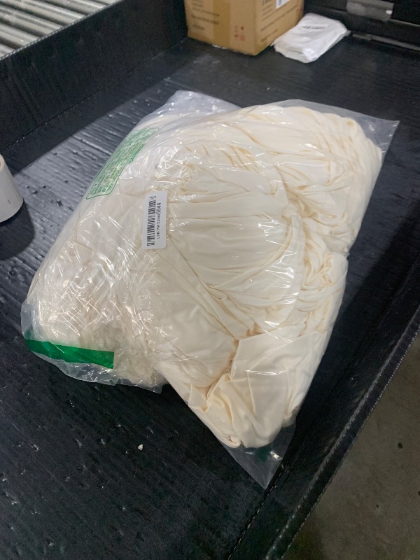 Photo 1 of 10x10ft Wrinkle Free Ivory Backdrop Curtain for Parties Soft Fabric Drapes Wedding Ivory Curtain Backdrop for Birthday Party Decorations Background for Photography 5x10ft,2 Panels