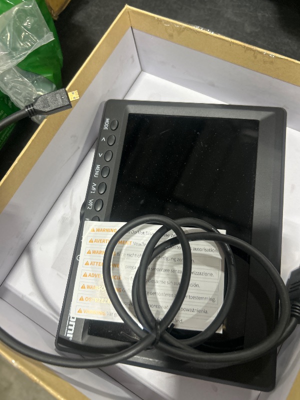 Photo 1 of Neewer F100 7inch Camera Field Monitor HD Video Assist IPS 1280x800 HDMI Input 1080p with Sunshade and Ball Head for DSLR Cameras, Handheld Stabilizer, Film Video Making Rig (Battery Not Included)