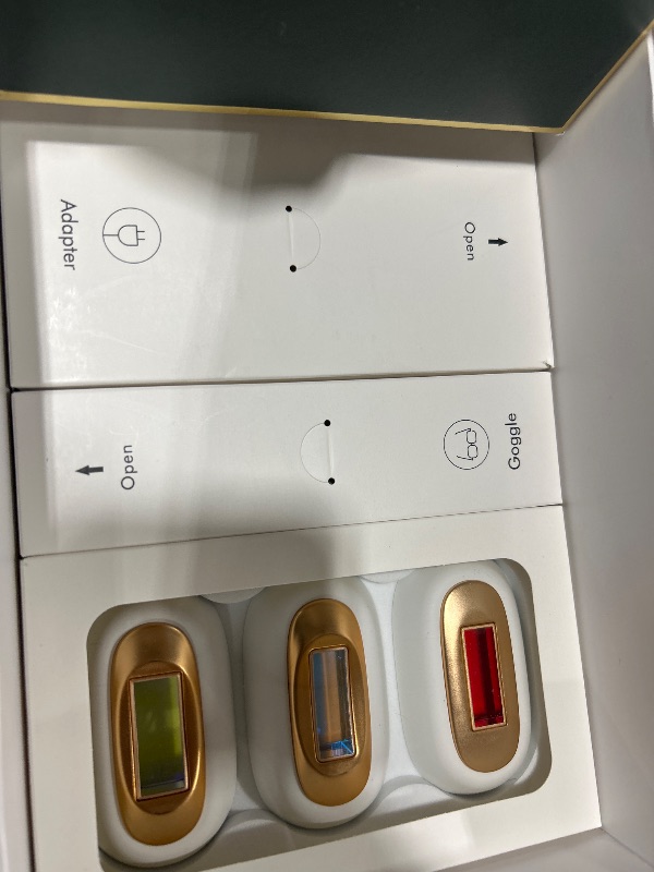 Photo 1 of Laser Hair Removal, BoSidin IPL Hair Removal with Painless Ice-Cooling, 2-in-1 Face SR Rejuvenation, 6+1 Modes, 6 Levels Hair Removal for Women Permanent, Laser Hair Removal Kit with Shaver, Goggles