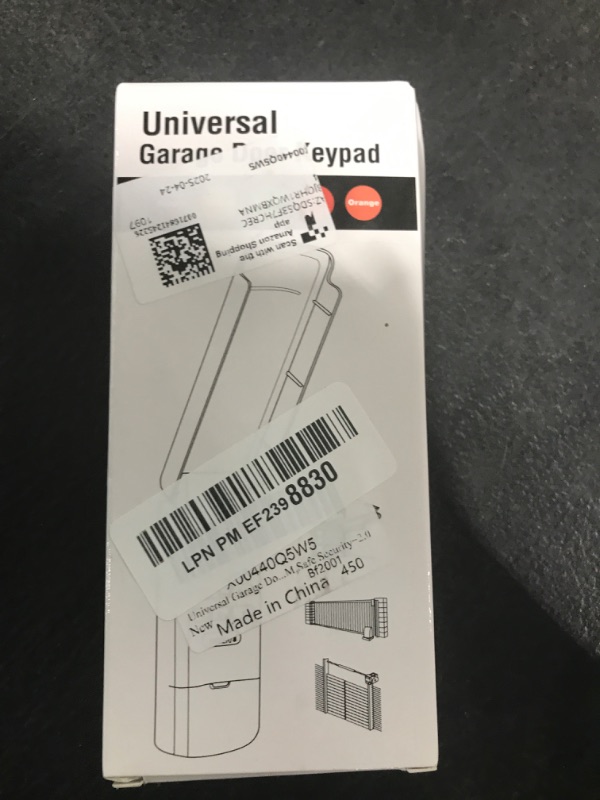 Photo 1 of Universal Garage Door Opener Keypad for Liftmaster Chamberlain Craftsman Wayne Dalton Openers Produced since 1993, Wireless Keypad Keyless Entry, Replaces 877/878MAX 377/977/877/66LM,Safe Security+2.0