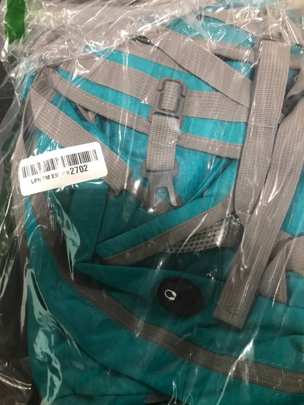 Photo 1 of WATERFLY Hiking Foldable Daypack Backpack: 25L Ultra Lightweight Waterproof Day Pack for Woman Man - Small Compact Packable Folding Back Pack for Outdoor Sport Cycling Biking Travel Trip - Turquoise