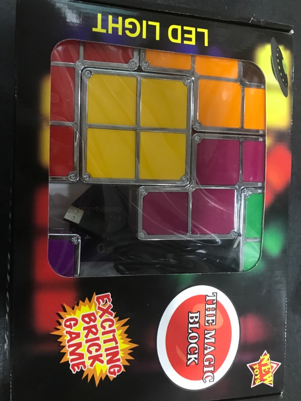 Photo 1 of Furqery Night Light New Upgrades DIY Stackable LED 3D Puzzles Night Lamp Lights 7 Colors Night Lights Interlocking Induction Nightlights Novelty Tangram Lights Birthday Gifts for Teen