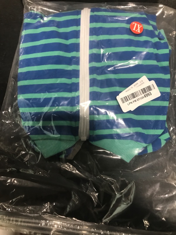 Photo 1 of Yeapeeto Dog Onesie Surgery Recovery Suit for Large Medium Bodysuit Dogs Pajamas PJS Full Body for Shedding, Prevent Licking, Wound Protection, Cone Alternative… (Blue Green, X-Large)