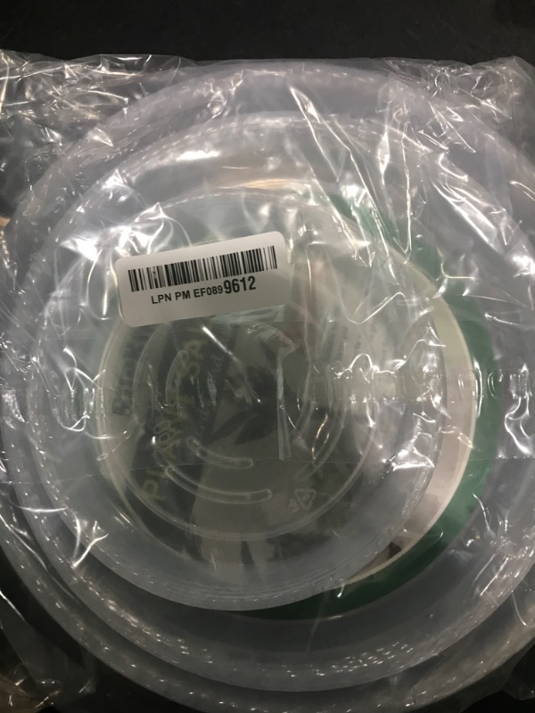 Photo 1 of SupKing 9 Pack Plant Saucers (6inch /8inch /10inch), Heavy Sturdy Plant Trays Pot Tray for Indoor Clear Plastic Flower Pot Saucers Thicker Plant Water Drip Trays for pots- Clear