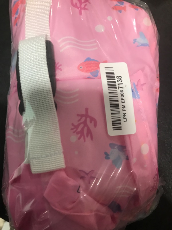 Photo 1 of HeySplash Swim Vest for Kids, Toddler Pool Floaties Fit 20-50 Lbs, Swimming Vest with Adjustable Strap, Swim Jacket Water Wings Arm Floats, Puddle Beach Boat Jumper for Boy Girl Age 2-5, Pink Whale
