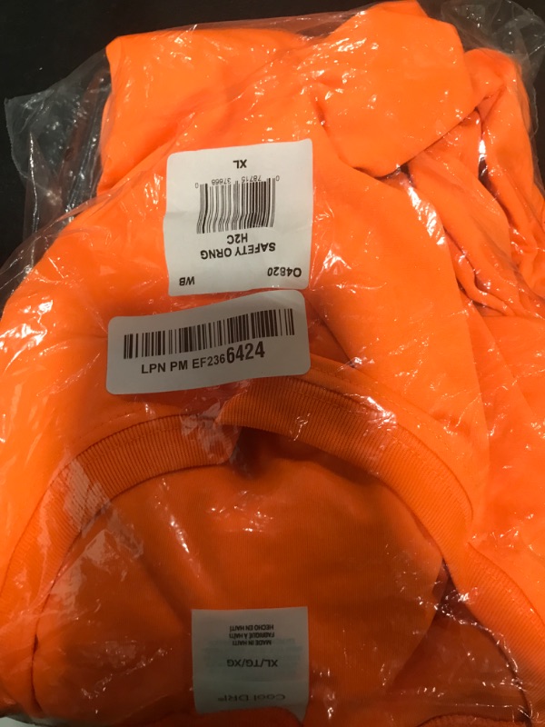 Photo 1 of Hanes mens Sport Cool Dri Performance Tee fashion t shirts, Safety Orange, Medium US