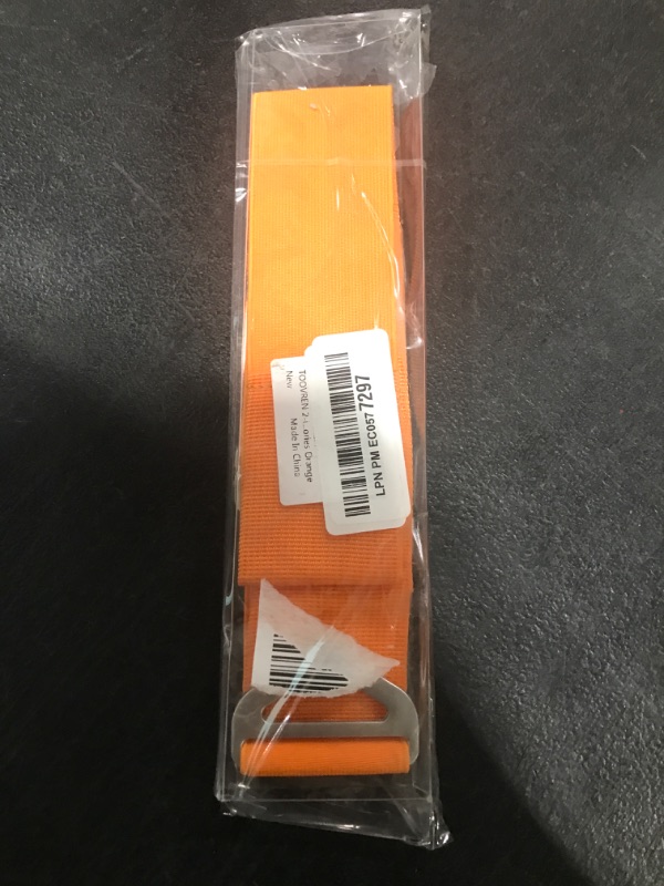 Photo 1 of TOOVREN 2-in-1 Travel Belt for Luggage Straps Add a Bag Bungees Suitcase Luggage Strap Over Handle Suitcases Belt for Carry On Bag Adjustable Backpack Attachment Airport Travel Accessories Orange