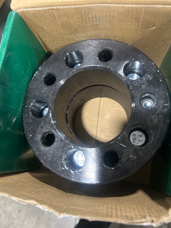 Photo 1 of YHTAUTO 5x4.75 Inch Wheel Spacers 2 Inch Chevrolet, Pontiac, Cadillac & GMC Models, Camaro, Corvette, S10, Blazer, 5x120mm 5 Lug Tire Spacers w/ M12x1.5 & 12.9 Grade Studs, 87.1mm Center Bore 4PCS