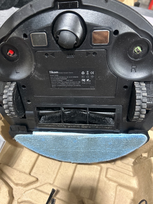 Photo 1 of Tikom Robot Vacuum and Mop with LiDAR Navigation L9000, 4000Pa Robotic Vacuum Cleaner, 150Min Max, Smart Mapping, Good for Pet Hair, Carpet, Hard Floor