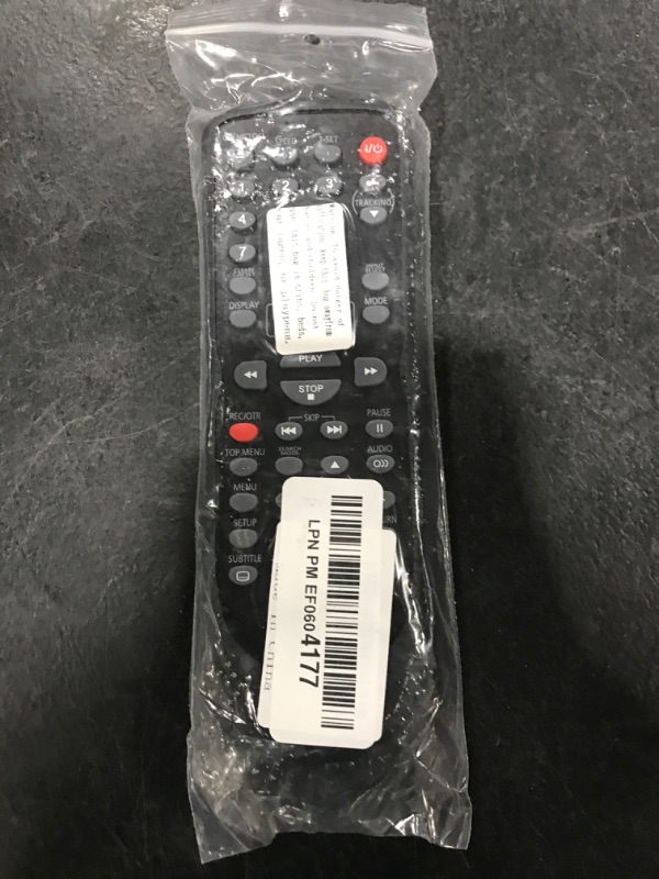 Photo 1 of SE-R0323 Remote Control Replacement Applicable for Toshiba DVD VCR Player SD-V296 SD-V296KU SDV296 SDV296KU SD-V296-K-TU