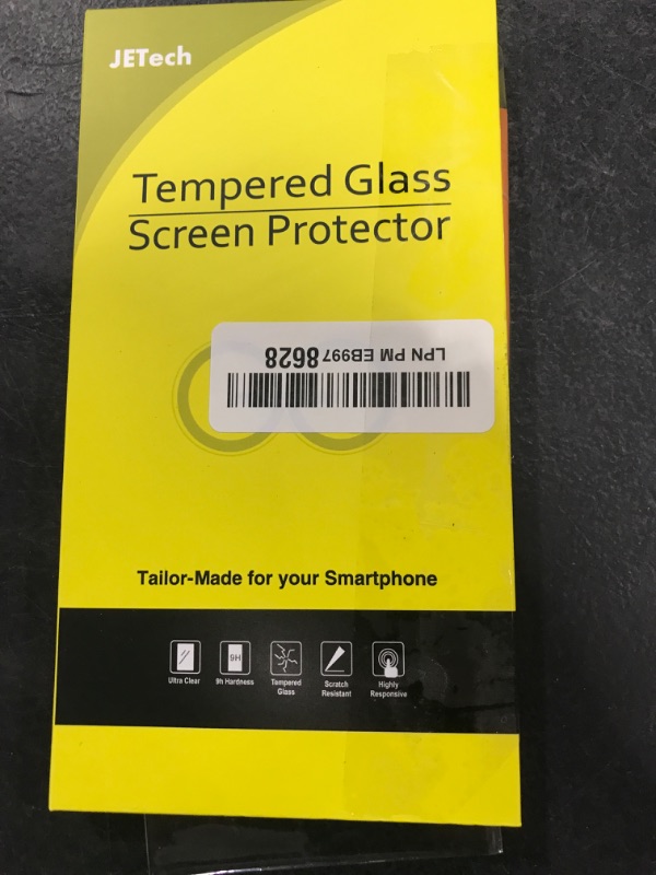Photo 1 of JETech Screen Protector for Samsung Galaxy S25+ / S25 Plus 5G with Camera Lens Protector, Tempered Glass Film, Fingerprint ID Compatible, HD Clear, 2-Pack Each