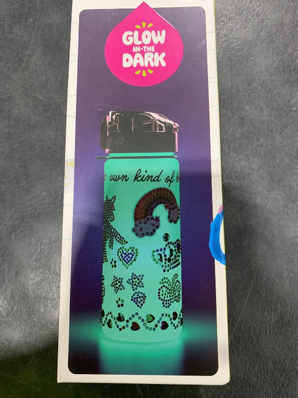 Photo 1 of Decorate Your Own Glow-in-the-dark Water Bottle Kit for Girls - Gifts for Girl Ages 4-6 5-7 6-8 - 4 5 6 7 8 Year Old Birthday Gift Ideas - Arts and Crafts for Kids Age 6-8 - Unicorn Easter Toys