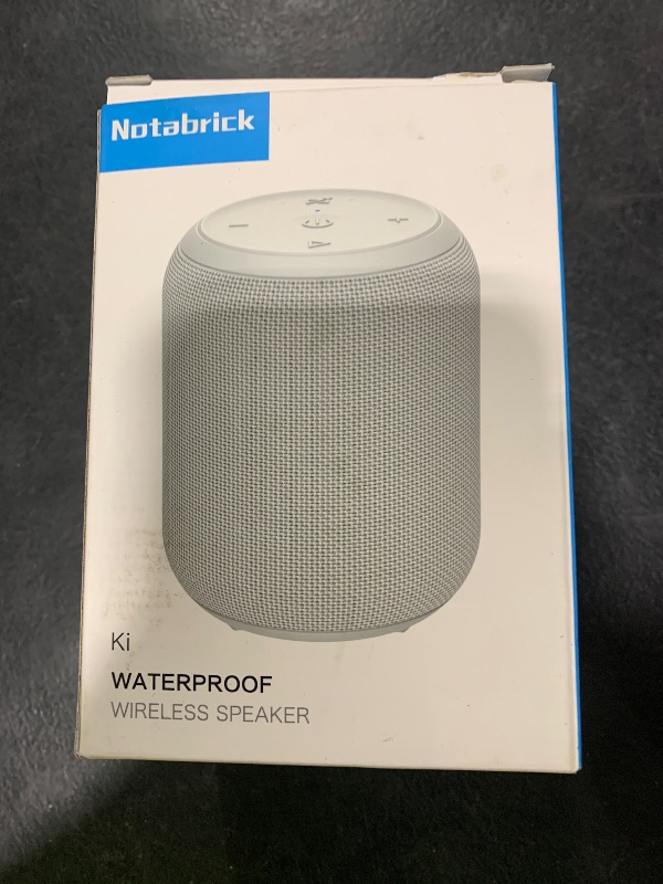 Photo 1 of NOTABRICK Bluetooth Speakers,Portable Wireless Speaker with 15W Stereo Sound, IPX6 Waterproof Shower Speaker, Dual Pairs, Portable Speaker for Party Beach Camping