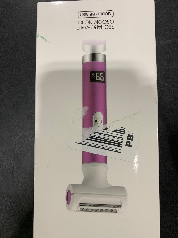 Photo 1 of Beanify Electric Shaver for Women Men,Wet & Dry Cordless Electric Razor with 4 Accessories,Rechargeable Beauty Lady Led Display Facial Hair Remover,Smooth & Silky Bikini Trimmer for Body (Purple)