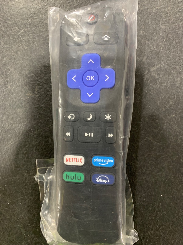 Photo 1 of Universal Remote Control Replacement for Roku TV All Models, Compatible for TCL/Hisense/Sharp/Philips/Onn/Element/Insignia/JVC/RCA R0KU Smart TVs (Not for RokuStick,Box and Players)