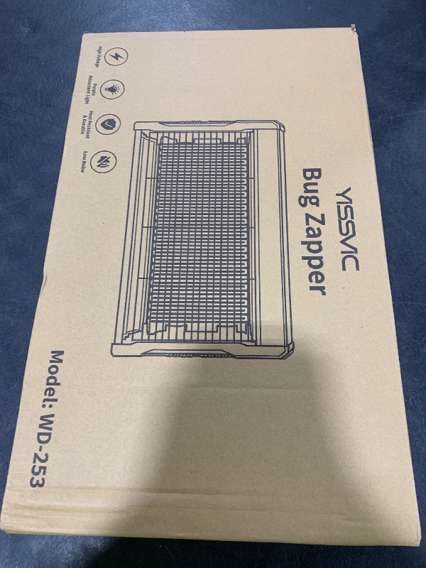 Photo 1 of YISSVIC LED Bug Zapper Indoor, 4000V Electric Bug Zapper, Powerful Mosquito Zapper,LED Fly Zapper Indoor, Mosquito Killer with 6.6ft Power Cord for Home Office Restaurant