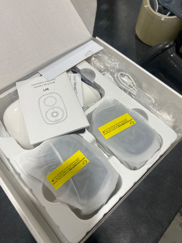 Photo 1 of 4PC 2.4G/5GHz WiFi Security Cameras Wireless Outdoor,2K Battery Home Security Camera with AI Detection,Siren, Surveillance Indoor Home Camera, Color Night Vision,2-Way Talk,IP65, Cloud/SD, Works Alexa