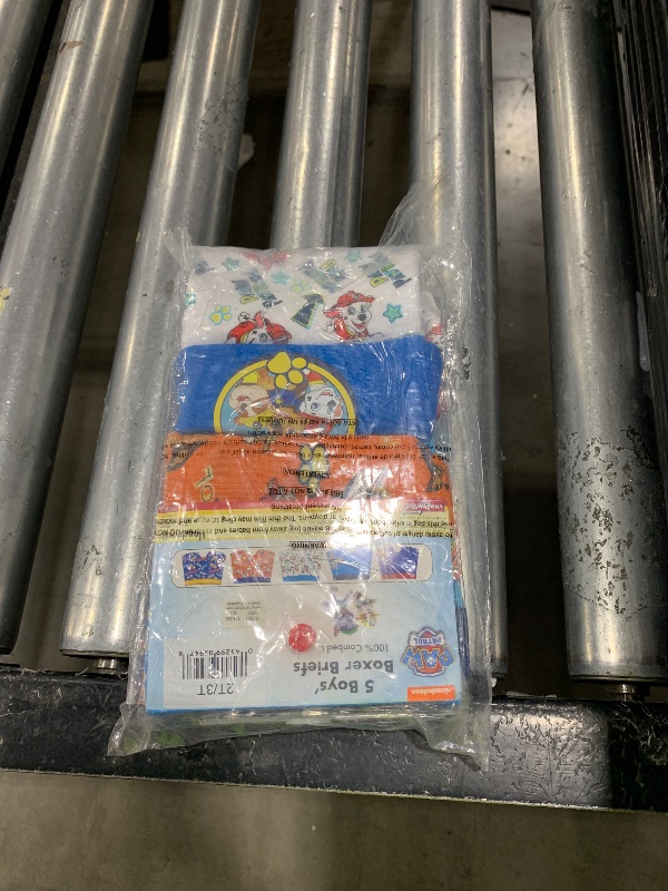 Photo 1 of Paw Patrol 100% Combed Cotton Underwear 5-10Packs available with Chase, Skye, Rubble and more in sizes 18M, 2/3T, 4T