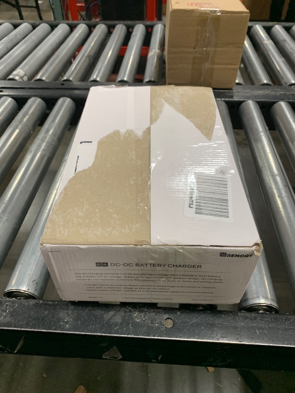 Photo 1 of Renogy 12V 60A DC to DC On-Board Battery Charger for Flooded, Gel, AGM, and Lithium, Using Multi-Stage Charging in RVs, Commercial Vehicles, Boats, Yachts, 60A