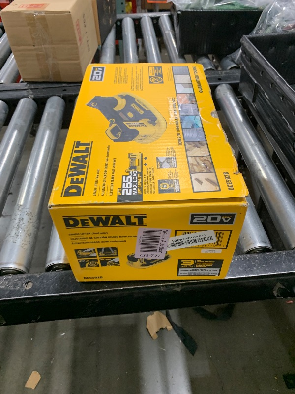 Photo 1 of DEWALT 20V MAX Cordless GRABO Suction Lifter, Bare Tool Only, Lift-load Capacity of Up to 265 lbs. (DCE592B)