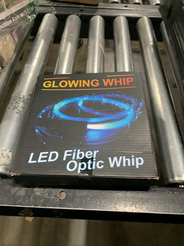 Photo 1 of LED Fiber Optic Whip Dance, 6ft Swiveling Led Whip, 42 Different Lighting Effects, Metal Handle Pixel Whip, Suitable for Concerts, EDM, Rave Party, Live Performances, Gifts for Female Friends