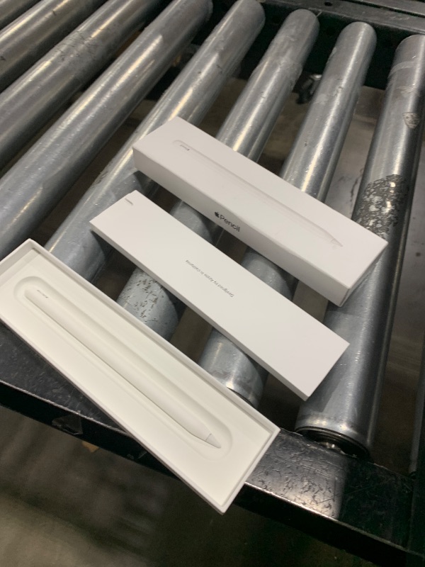 Photo 1 of Apple Pencil (2nd Generation): Device Compatibility Check Required - Pixel-Perfect Precision, Perfect for Note-Taking, Drawing, and Signing documents. Attaches, Charges, and Pairs magnetically.