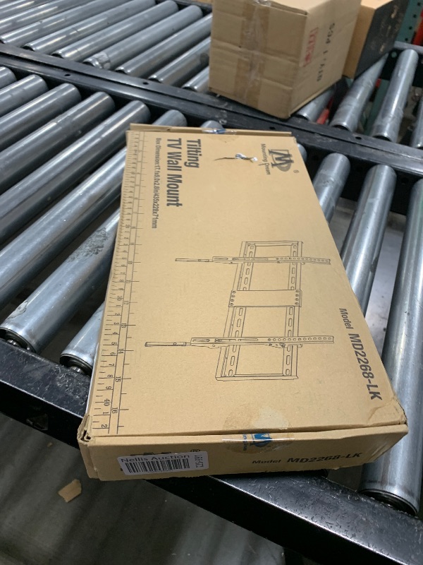 Photo 1 of Mounting Dream UL Listed TV Mount for Most 37-75 Inch TV, Universal Tilt TV Wall Mount Fit 16", 18", 24" Stud with Loading Capacity 132lbs, Max Vesa 600 x 400mm, Low Profile Flat Wall Mount Bracket