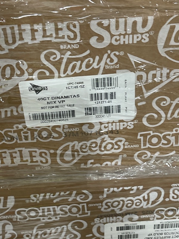 Photo 1 of mixed pallet of lays brand chips 45 boxes 