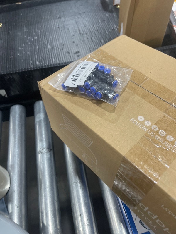 Photo 1 of 5Pcs 1/8inch Plastic Air Push to Connect Fittings,Straight Push Connectors Pneumatic Union?PW4?