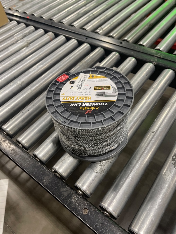 Photo 1 of A ANLEOLIFE 5-Pound Heavy Duty Square .170-Inch-by-367-ft String Trimmer Line in Spool, with Bonus Line Cutter