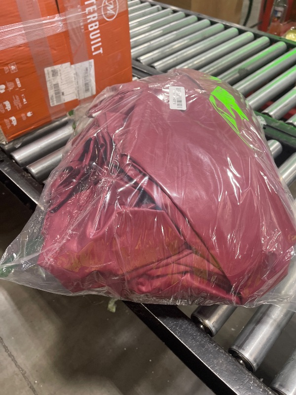 Photo 1 of Eurmax USA New 10x10 Pop Up Canopy Replacement Canopy Tent Top Cover, Instant Canopy Top Cover ONLY, Choose 30 Colors,Bonus 4PC Pack Weight Bag (Burgundy)