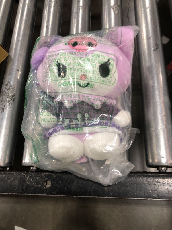 Photo 1 of Jazwares Hello Kitty and Friends Series 2, Kuromi Punks Plush - Officially Licensed Sanrio Product from Ages 6+