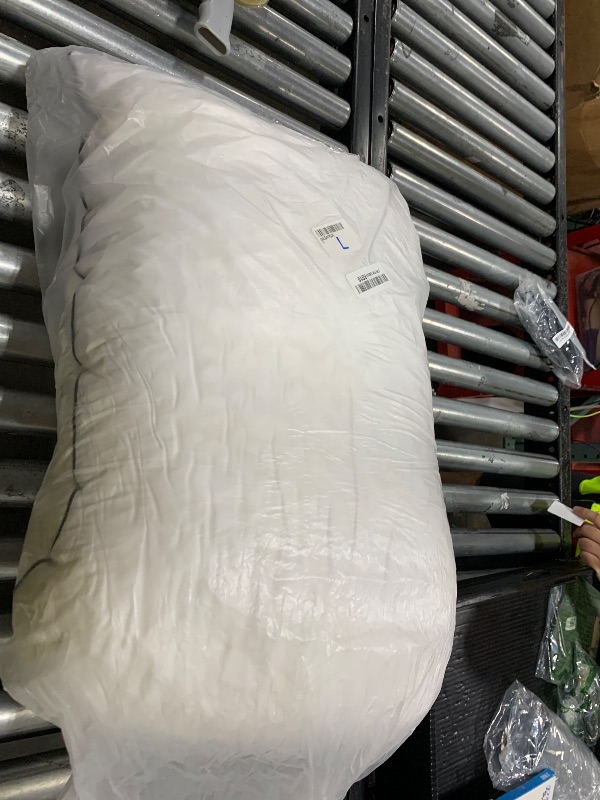 Photo 1 of 1 MIDDLE ONE Body Pillow, Cooling Memory Foam Body Pillows for Adults Sleeping, Long Pillow for Bed, Big Large Firm Full Body Pillow for Side Sleeper, 20x54 Inch, White