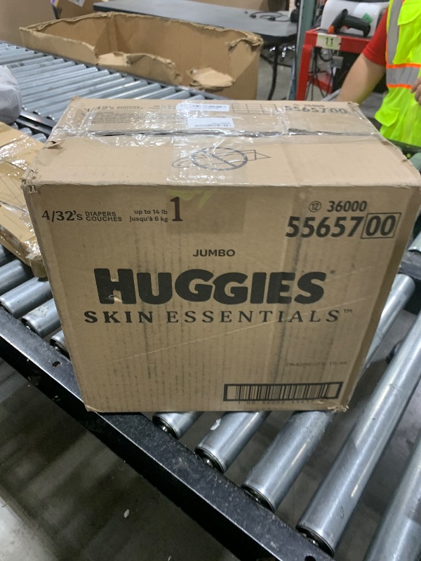 Photo 1 of Huggies Size 5 Baby Diapers, Little Movers HuggFit 360° Baby Diapers with 360° Waistband, Size 5 (27+ lbs), 56 Count, Packaging May Vary