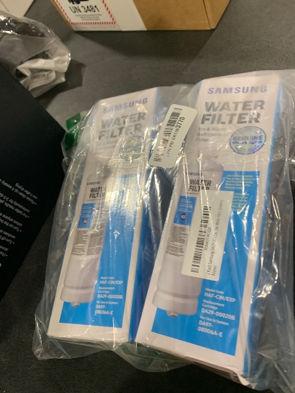 Photo 1 of 2 Pack Samsung DA29-00020B HAF-CIN/EXP Refrigerator Water Filter (2 Items)