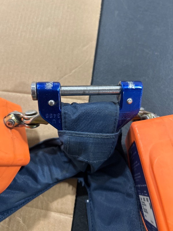 Photo 1 of 3M DBI-SALA Nano-Lok Edge Twin-Leg Personal Self-Retracting Lifeline 3500276, Cable, Steel Rebar Lock Hook, 8 ft. Class 2, ANSI