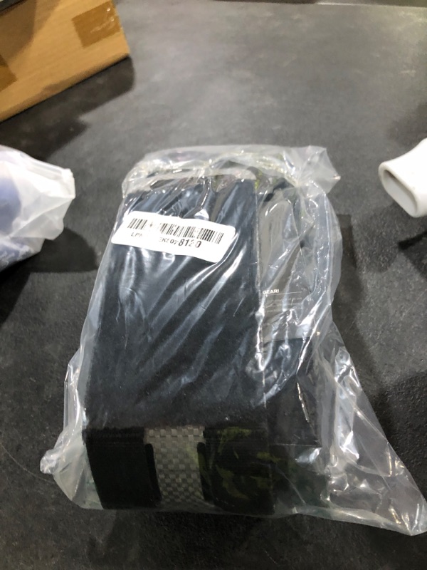Photo 1 of PETAC GEAR Tactical Replacement Cummerbund, Laser Cutting Tegris Cummerbunds,3" Rigid MOLLE Tactical Kit (Black, L)