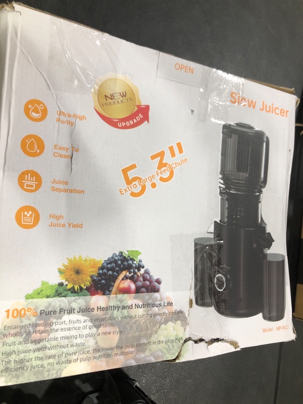 Photo 1 of Slow juicer black
