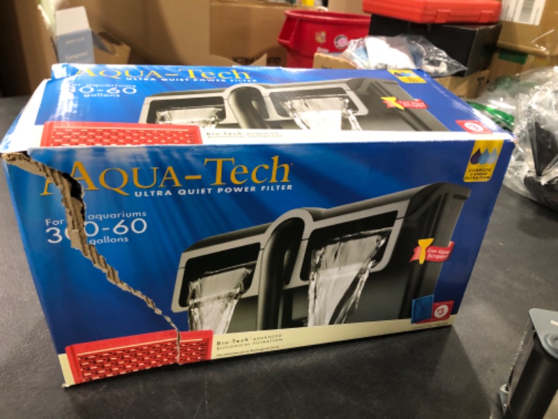 Photo 1 of AQUA-TECH Power Aquarium Filter, 30 to 60-Gallon Aquariums, (ML90740-00)