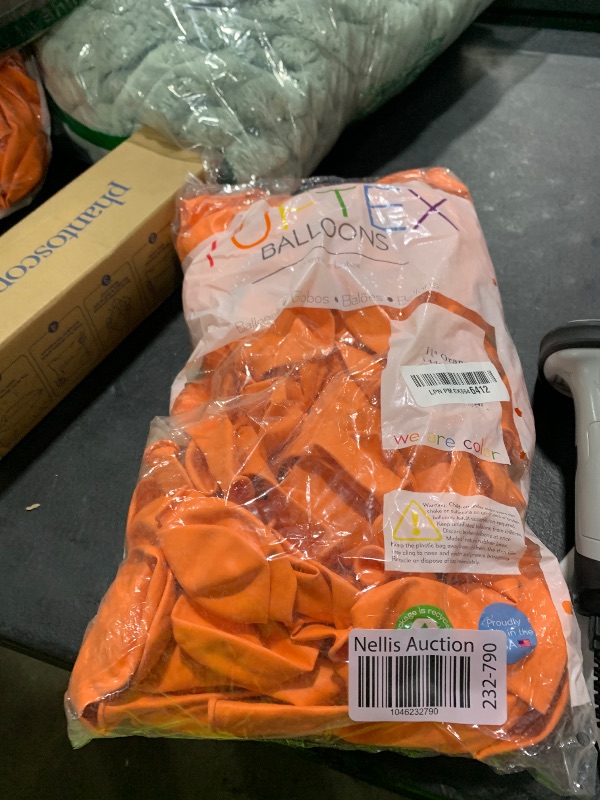 Photo 1 of Maple City Rubber Tuf-Tex Latex Balloon, 11", Orange
