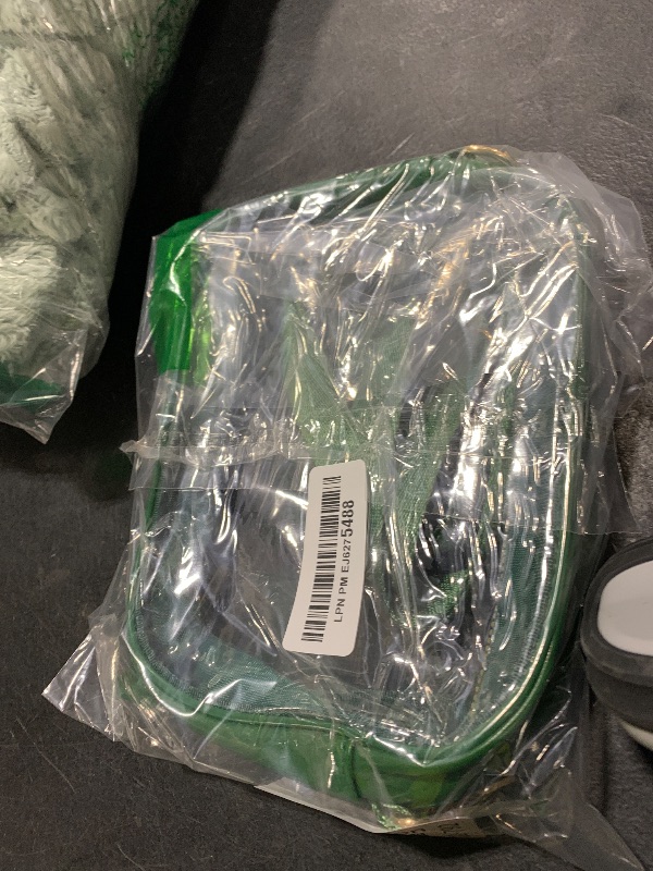 Photo 1 of TOBVZOO Clear Purse Crossbody Bag for Women Stadium Approved, Small Leather Clear Bag with Adjustable Strap for Concert Sports Events (Dark Green)