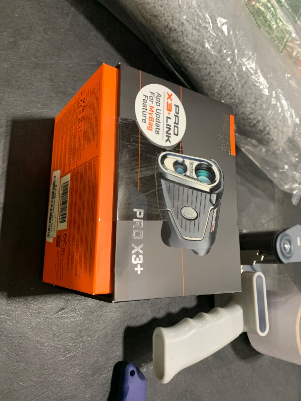 Photo 1 of Bushnell Pro X3+ Golf Rangefinder with Wind Speed and Direction,1300 Yard Range,7X Magnification, Pin Locking with Visual Jolt