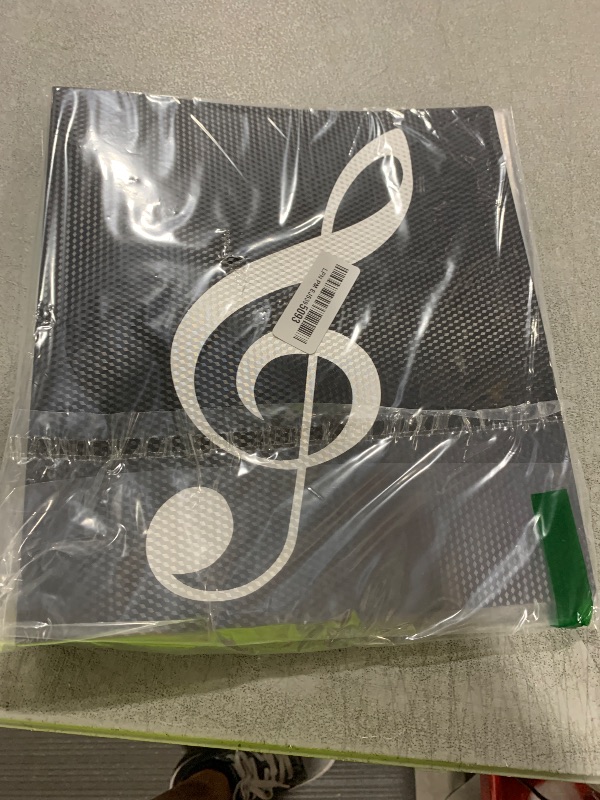Photo 1 of Sheet Music Folder, Letter Size Music Binder, 80 Pages Capacity, Writable Choir Folder, Fit 8.5 x 11 Paper, Black