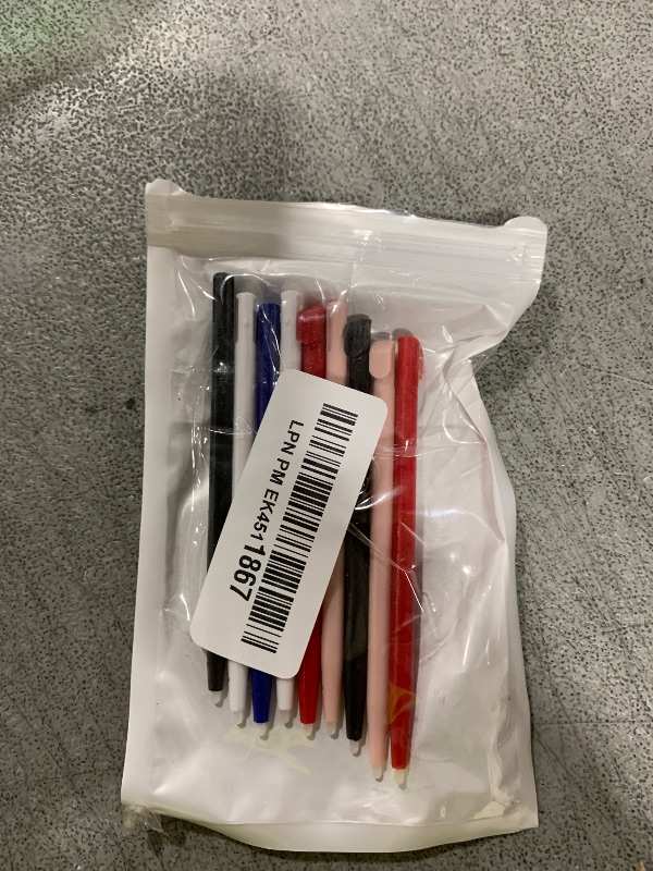 Photo 1 of 2DS Stylus, 10 Pcs Stylus Pens for Nintendo 2DS, FENGWANGLI Plastic Touch Pen Set(5 Colors Available)
