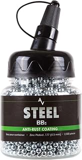 Photo 1 of Air Venturi Steel BBS, 177 Cal, 5.1 Grains, Zinc-Plated, 2,500ct,Chrome