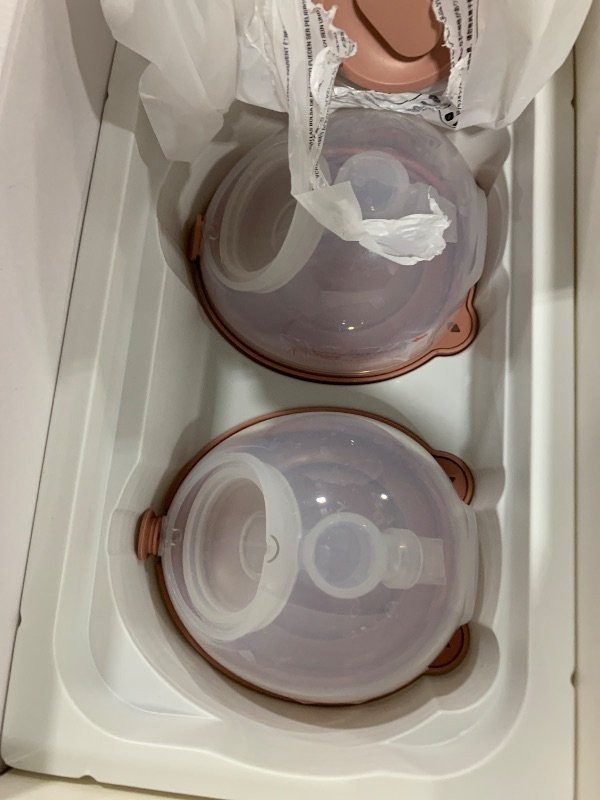 Photo 1 of Momcozy Breast Pump V1 Pro Hospital-Grade, Hands-Free & Portable Wearable Pump, Upgraded Electric Pump with 3 Fine-Tuned Rhythms|15 Levels, Come with Leak-Proof DoubleFit Flange, Cozy Red.